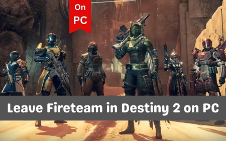 How to Leave a Fireteam in Destiny 2 on PlayStation