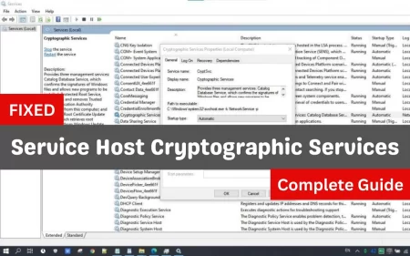 What is Service Host Cryptographic Services and How to Fix It