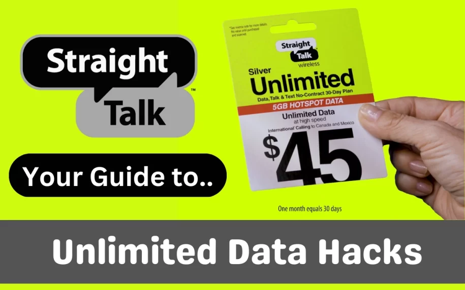 Working Straight Talk Unlimited Data Hacks